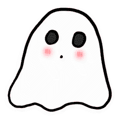 Ghost sticker