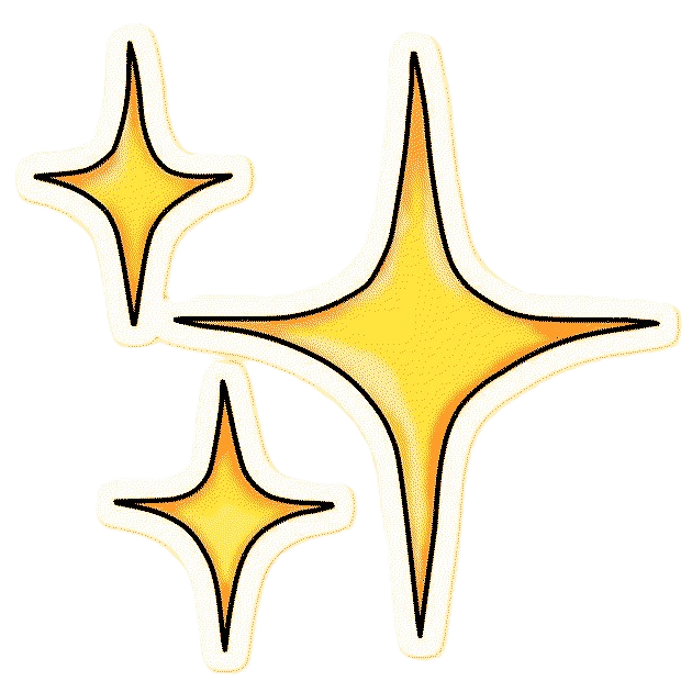 Stars sticker